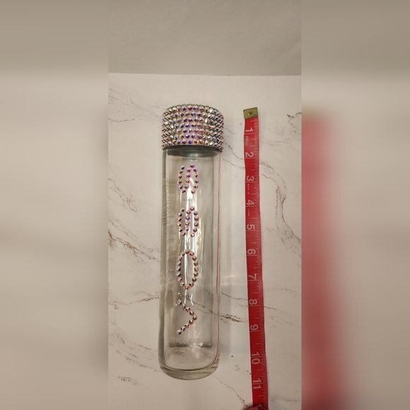 Authentic Swarovski 2011 Voss Water Bling Rhinestone Bottle one-of-a-kind - Picture 7 of 8